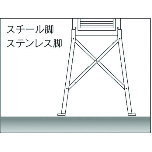 ＳＫ　ＴＡＩＨＥＩ　百叶箱　大型　ステンレス脚　091-1032