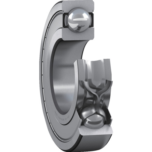 ＳＫＦ　単列深溝玉軸受　軸受両端鋼板シールド　内径１７ｍｍＸ外径３５ｍｍＸ幅８ｍｍ　16003-2Z