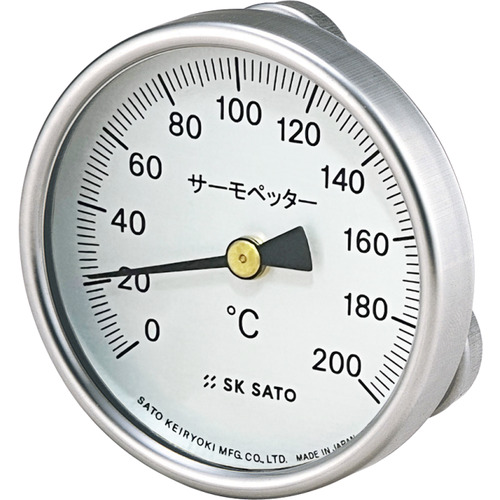 佐藤双金属表面温度计 Thermopeter 0-200℃ (2340-20) 2340-20