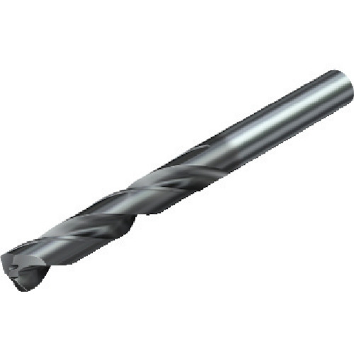 SANDVIK CoroDrill 460 硬质合金整体钻头 (722) 刀片直径 4.3mm 凹槽长度 24mm 总长度 66mm 柄部直径 6mm GC34 460.1-0430-013A0-XM GC34