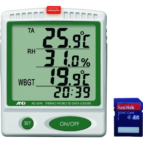A&D 数字温湿度标清数据记录仪 AD5696