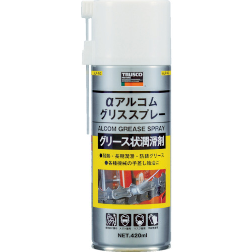 trusco alcom润滑脂喷雾420ml alp-ag