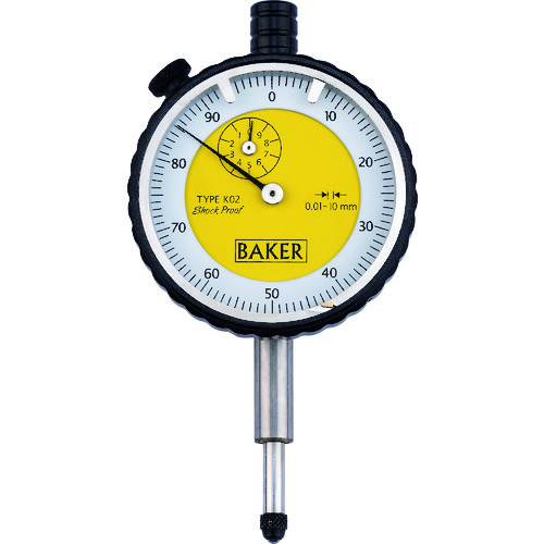 BAKER 标准千分表 K02 型 0.01mm 分度 BGK02