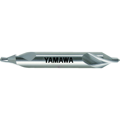 Yamawa强力螺旋槽A型60°中心孔钻头CE-S 0.5X60°X3.5 CE-S-05