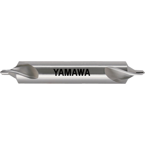 Yamawa强力螺旋槽JIS B型60°中心孔钻CESB 0.8X60°X3.15 CESB0.8