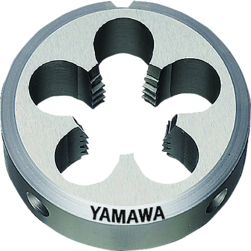 Yamawa 左旋螺纹整体板牙 D LH M10X1.25 38 直径 D-LH-M10X1.25-38