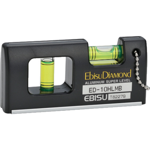 Ebisu Diamond Handy Level-2 带磁铁黑色 ED-10HLMB