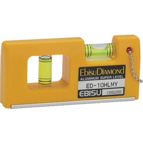 Ebisu Diamond Handy Level-2 带磁铁黄色 ED-10HLMY