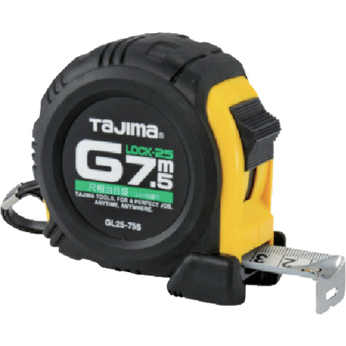 Tajima Convex G-Lock-25 7.5m 带刻度等效刻度 GL25-75SBL