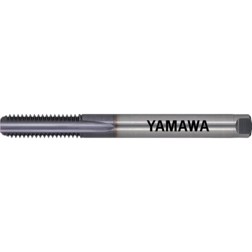 Yamawa 铝材盲孔用超高速硬质合金手动丝锥 HFACT-B P3 M6X1 HFACT-B-M6X1