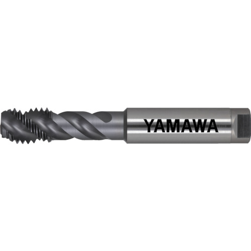 Yamawa 铝用超高速螺旋丝锥 HFAHS P4 M10X1.25 HFAHS-M10X1.25