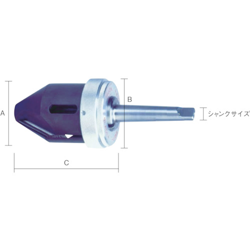 NOGA 2-42 内径沉头槽 60° MT-2 柄 KP01-116