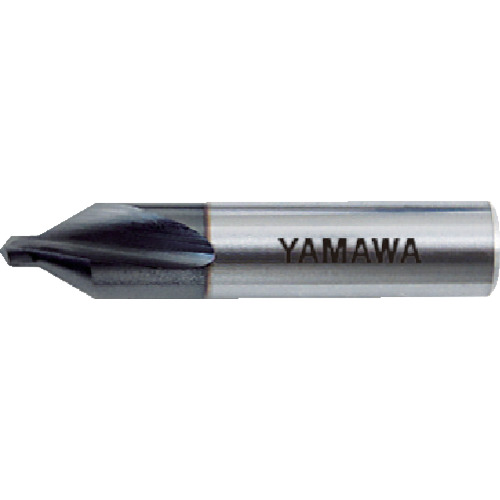 Yamawa 中硬度碳钢/高速加工中心孔钻 MHCDS 2 x 60° x 6 MHCDS-2X60X6