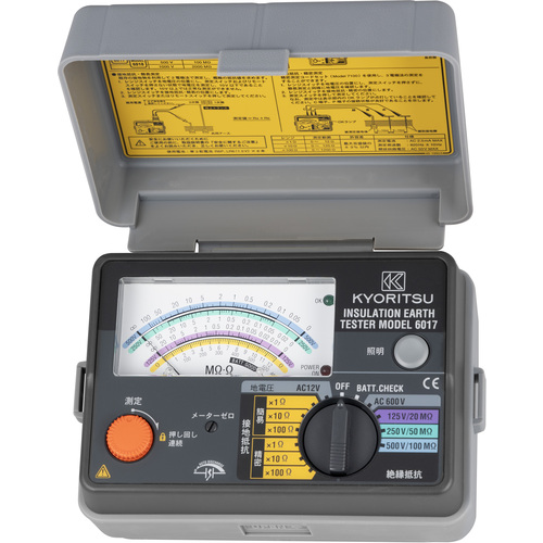 KYORITSU 6017 模拟绝缘/接地电阻表 MODEL6017