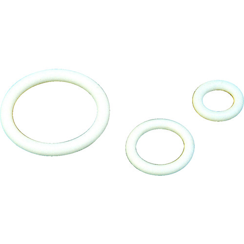 フロンケミカル　フッ素樹脂（ＰＴＦＥ）Ｏリング　Ｐ－６　（１０個入）　NR0314-001