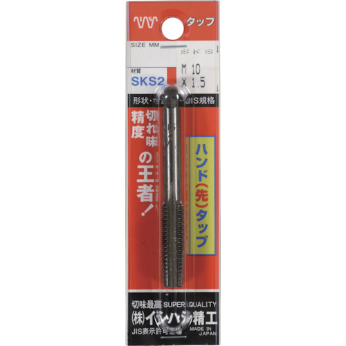 IS 包内含 SKS 手用丝锥公制螺纹/细牙螺纹 [尖端 #1] M16X1.5（1 件）P-S-HT-M16X1.5-1