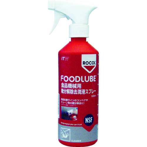 ＤＥＶＣＯＮ　ＦＯＯＤＬＵＢＥ　食品机械用　糖分解除去润滑スプレー　５００ｍｌ　R15110