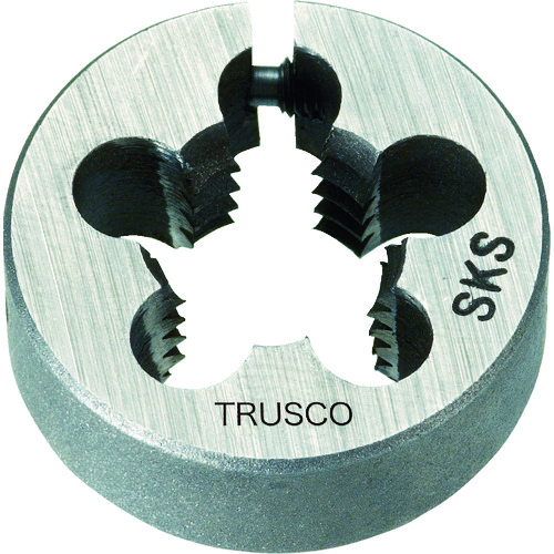 TRUSCO圆模25直径统一螺杆1/4UNC20 (SKS) T25D-1/4UNC20