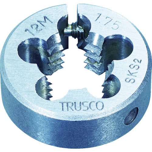 TRUSCO 圆模 25 直径 M6 x 1.0 (SKS) T25D-6X1.0