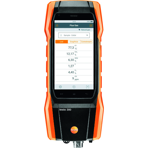 TESTO 智能废气计 testo 300 O2、CO 套件 TESTO300O2COSET